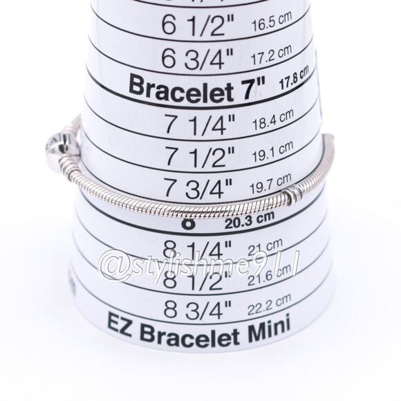 Authentic PANDORA Moments Barrel Clasp Charm Bracelet - 590702HV - Picture 11 of 11